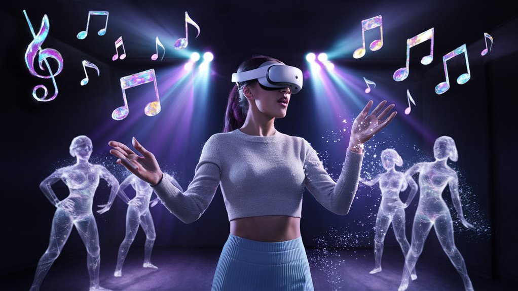 augmented reality singing entertainment