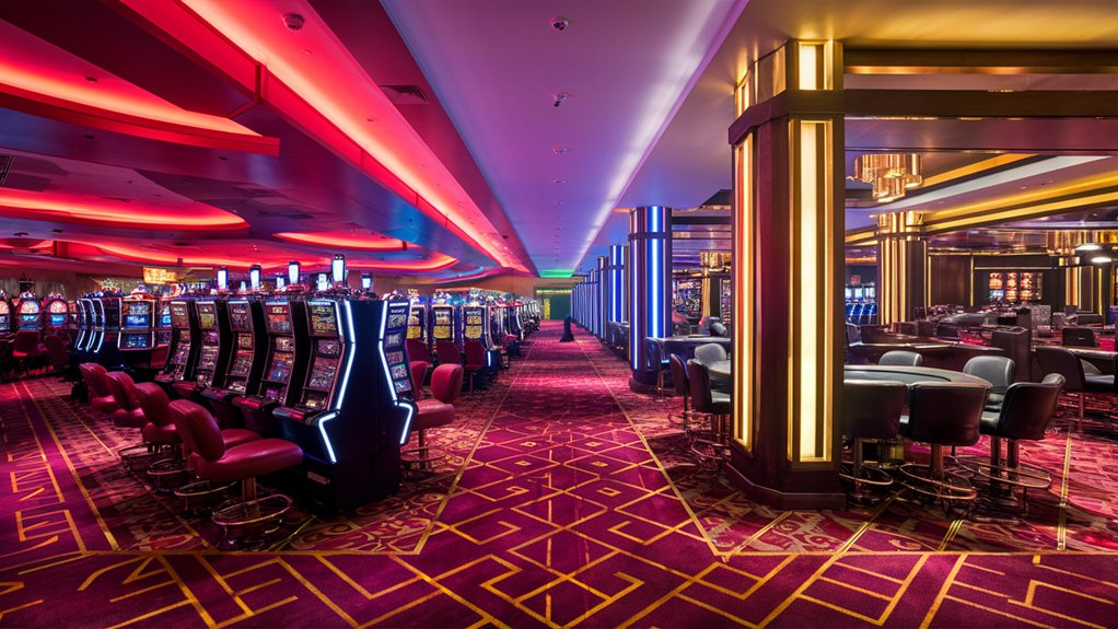 casino areas color schemes