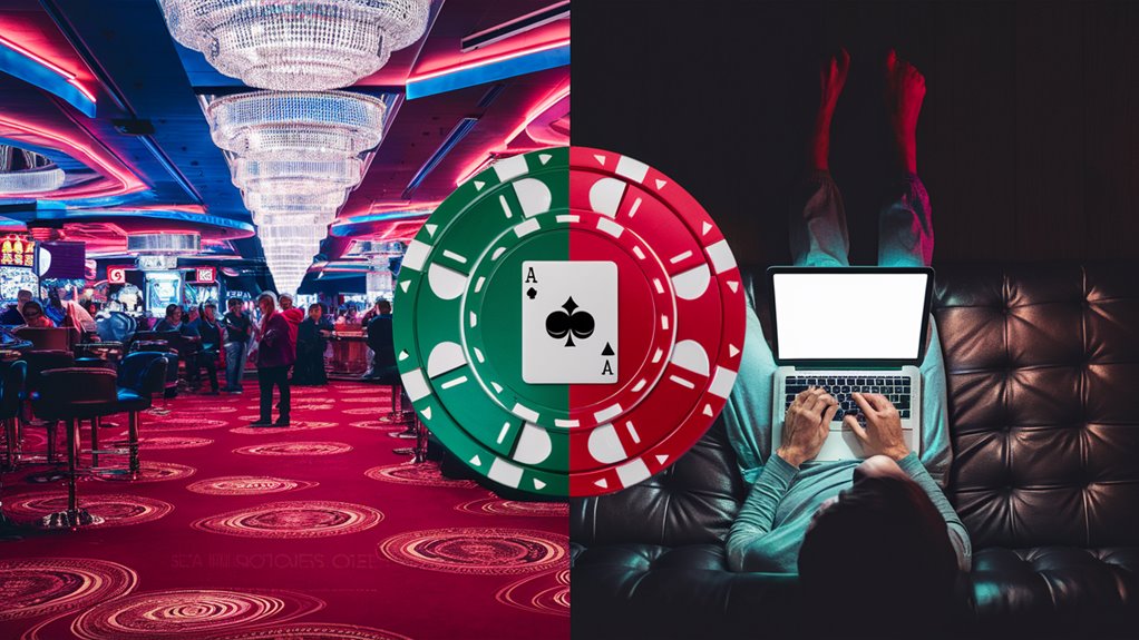 gambling venues compared today