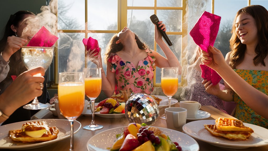 morning songs with mimosas