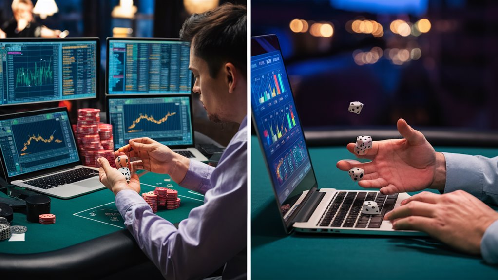 poker combines skill and luck