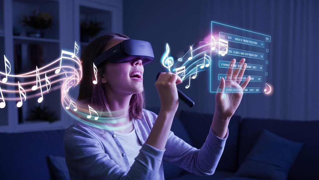virtual singing entertainment experience