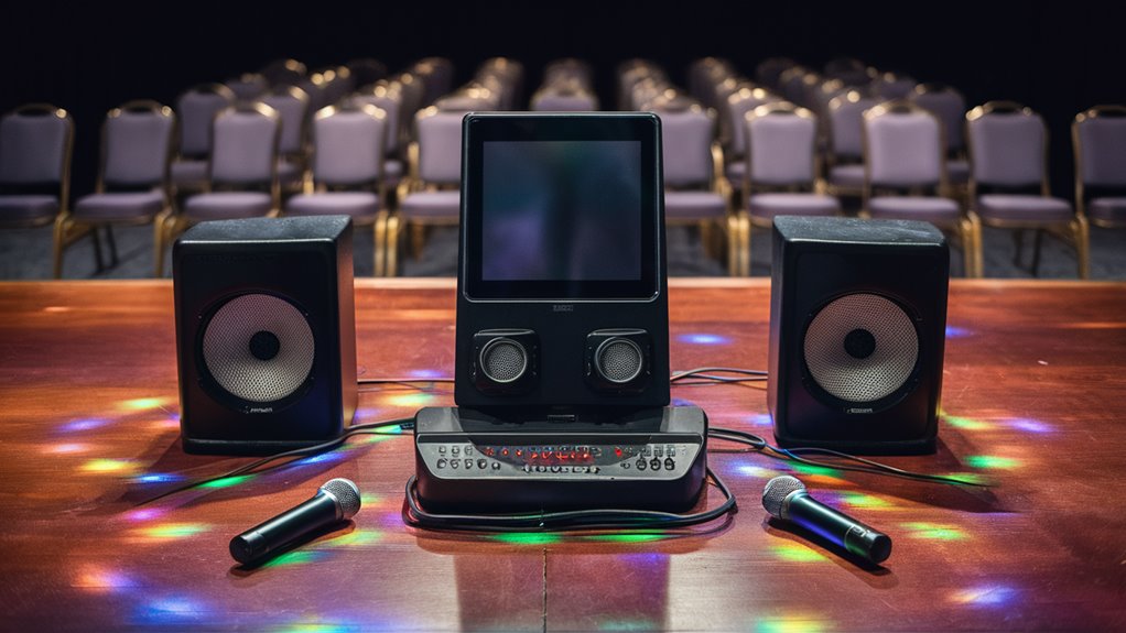 big group singing equipment