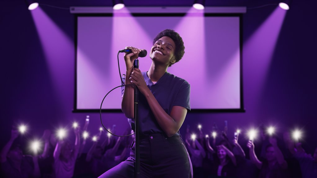 confidently perform public musical entertainment