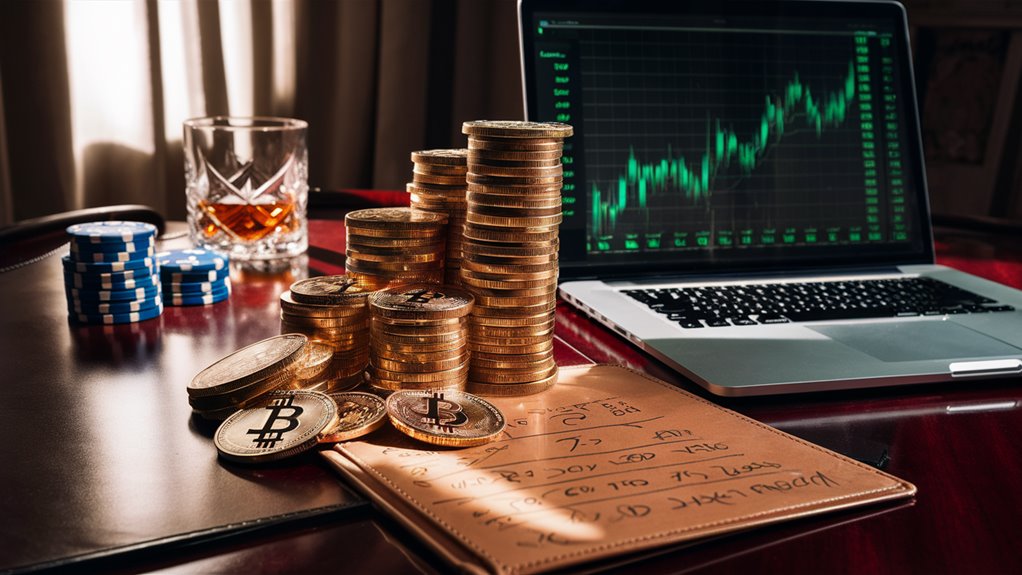 control crypto gambling money