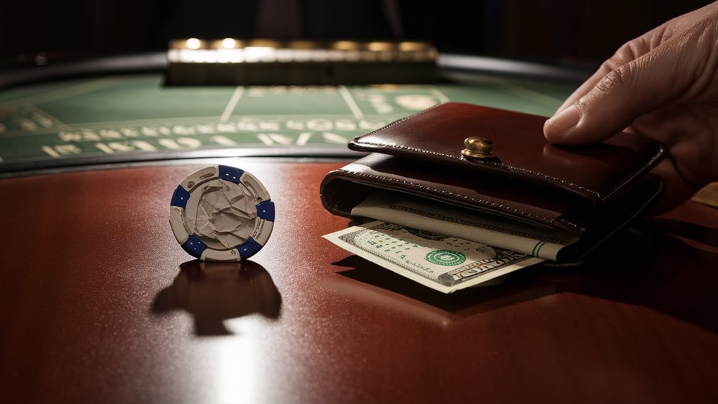 control money while gambling