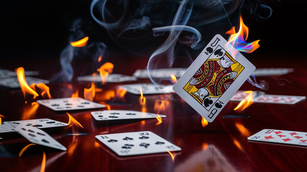 flashing fire card game