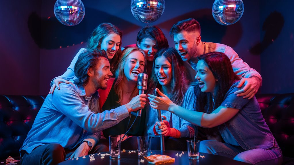 fun english group singing