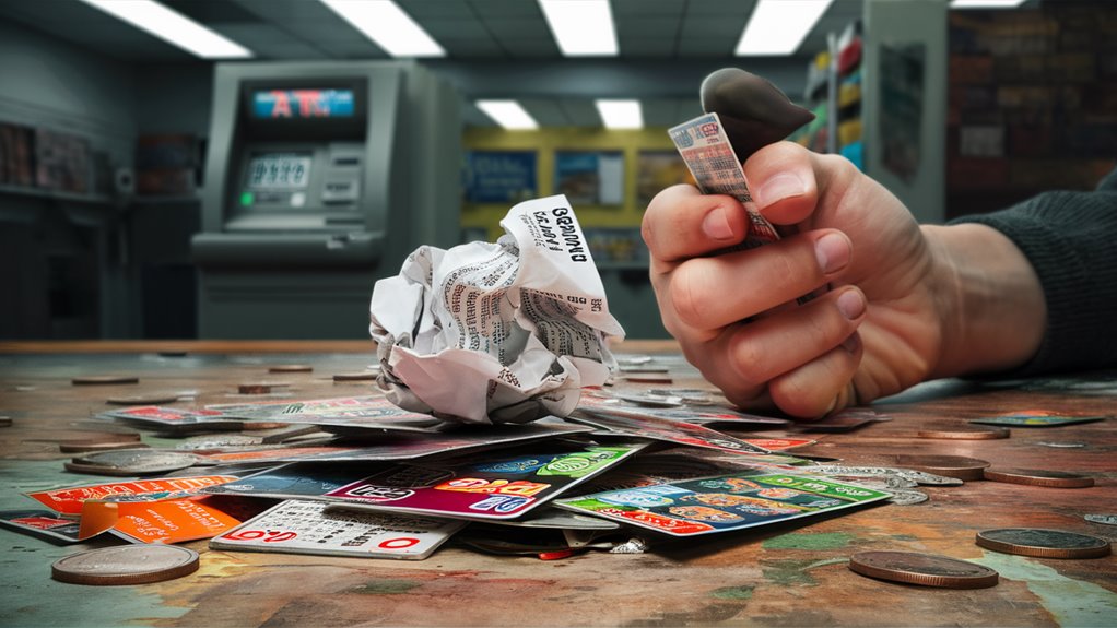 gambling addiction through tickets