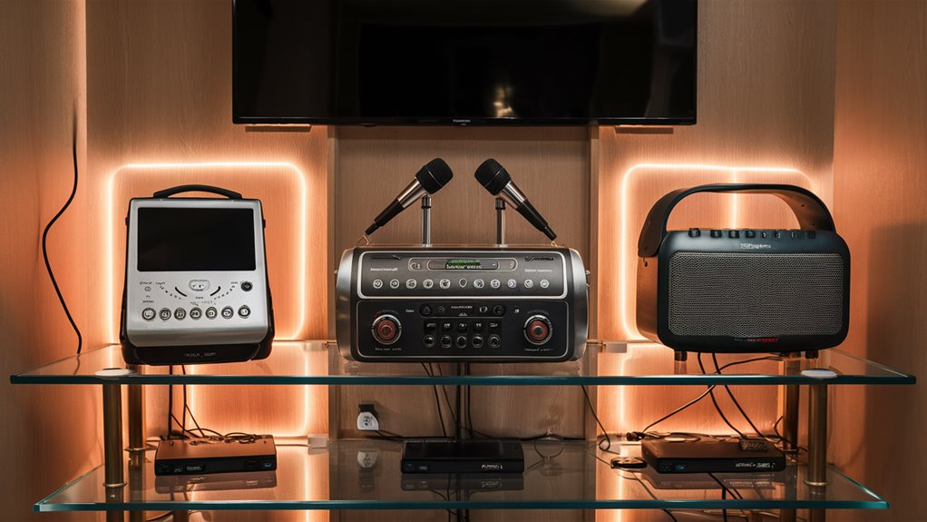 karaoke equipment and systems