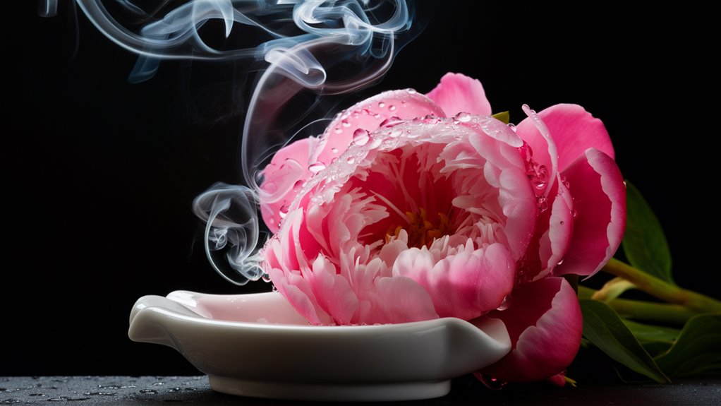 poker smoking flower garden