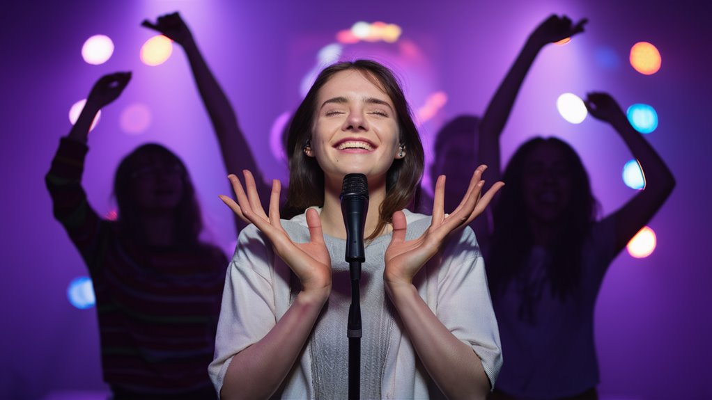 singing builds self esteem higher