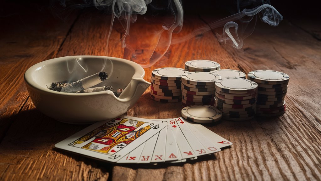 smoking controls during poker