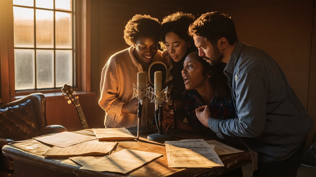 songwriters creating hit melodies