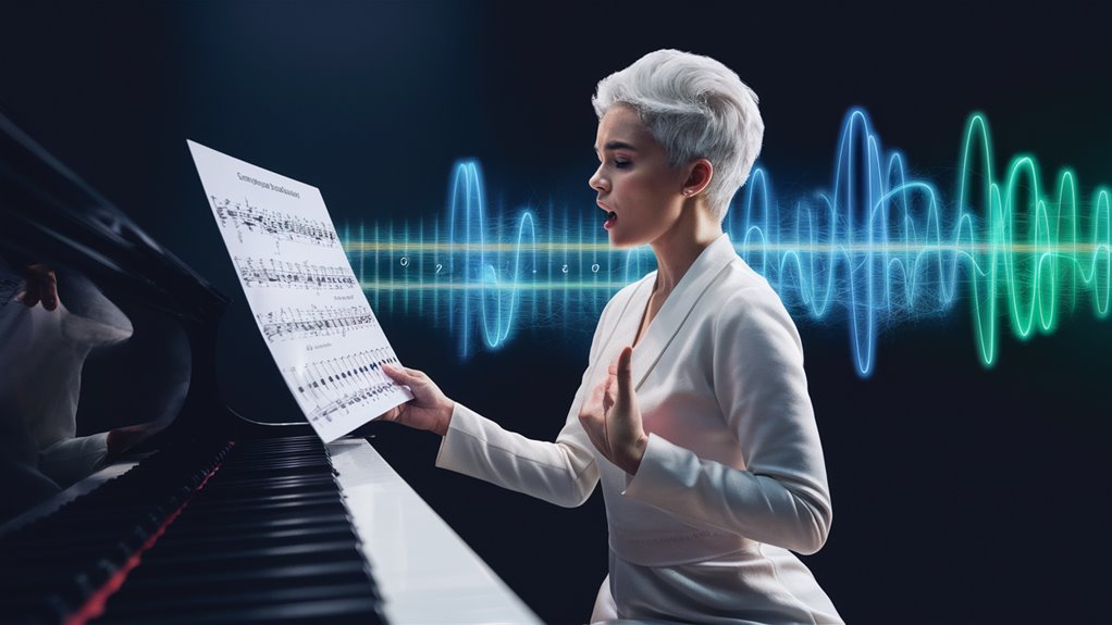 test your singing voice